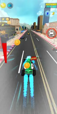 Thumb Car Race android App screenshot 2